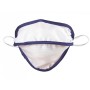 Mycroclean bfe 99.8% Mascarilla Reutilizable - Blanco/Azul