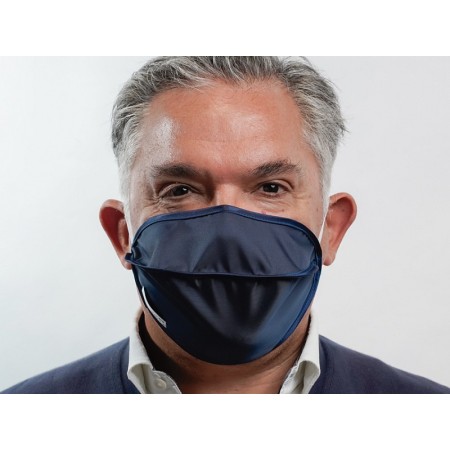 Mycroclean bfe 99,8% wiederverwendbare gesichtsmaske - blau/blau