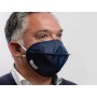 Mycroclean bfe 99,8% wiederverwendbare Gesichtsmaske - Blau/Blau