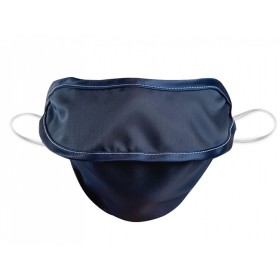 Mycroclean junior/ adult reusable face mask small bfe 99.8% - blue/blue