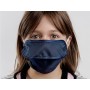 Mycroclean junior/adult reusable mask small bfe 99.8% - blue/blue