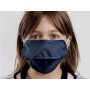 Mycroclean Opakovaně Použitelná Maska Junior/ Dospělí Malé BFE 99.8% - Modrá/Modrá