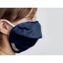 Mycroclean Herbruikbaar Masker Junior/ Volwassenen Small BFE 99.8% - Blauw/Blauw