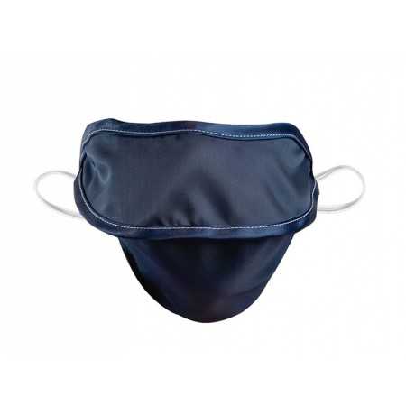 Mycroclean kid bfe 99.8% reusable face mask - blue/blue