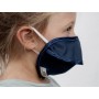 Mycroclean kid bfe 99,8% återanvändbar ansiktsmask - blå/blå
