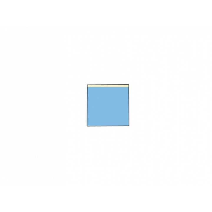 Two-layer nonwoven surgical drape 50x50 cm - with adhesive side - pack of 100 pcs.
