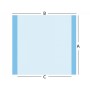 Engraving drape 60x65 cm - sterile - pkg. 50 pcs.