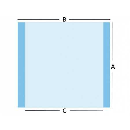 Drap de incizie 60x65 cm - steril - ambalaj. 50 buc.