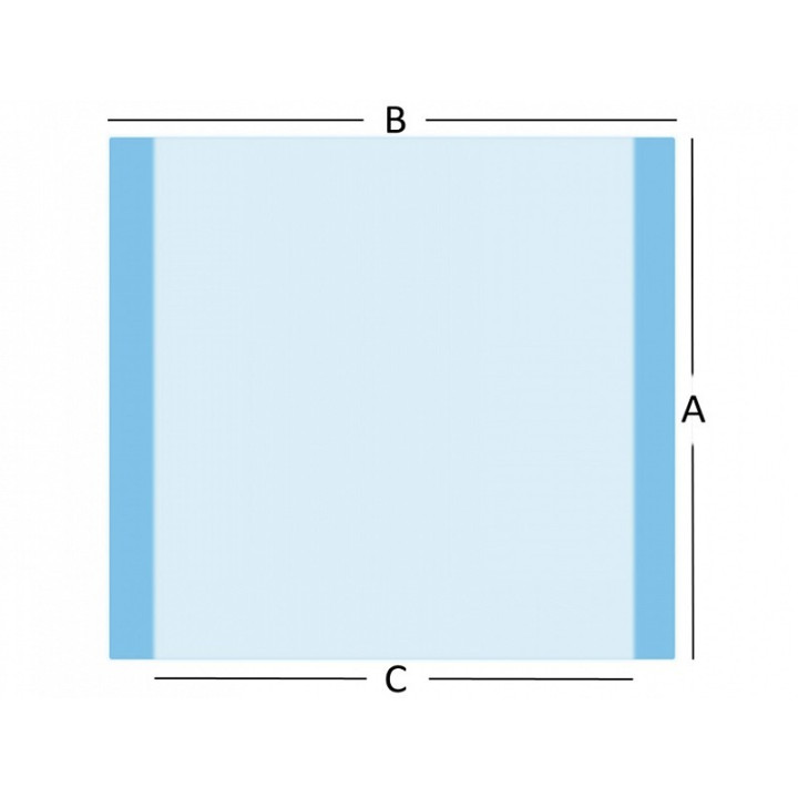 Incíziós lepedő 60x65 cm – steril – kiszerelés: 50 db