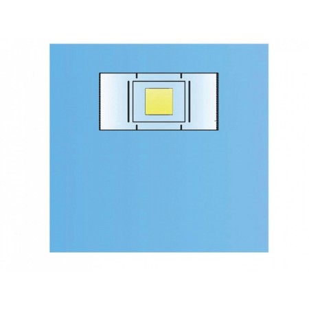 Drap chirurgical oftalmic nețesut 160x160 cm - steril - pachet 15 bucăți.