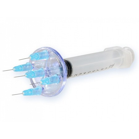 Multi-injection connector - circular - 5 channels - pack of 50 pcs.