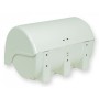 Dispenser for folded roll wipes