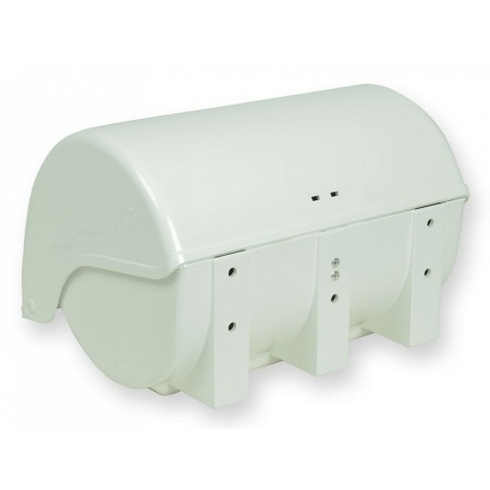 Dispenser for folded roll wipes