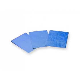 Polythene wipes 33x45 cm - blue - pack. 500 pcs.