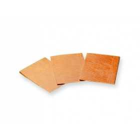 Lingettes en polyéthylène 33x45 cm - orange - pack. 500 pièces.