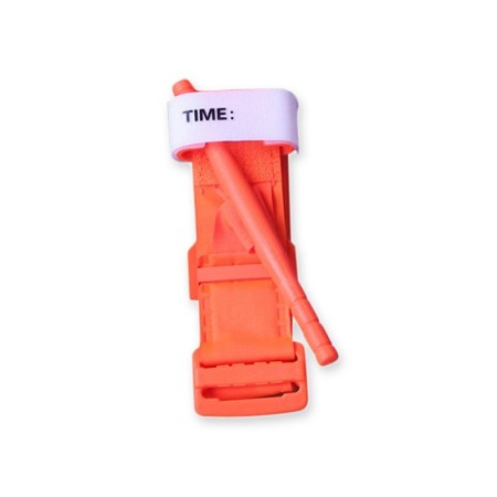 Vojenský škrtidlo - oranžový