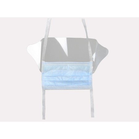 Masca cu vizieră înfășurătoare - șireturi - pachet de 50.