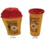 Abfallbehälter für scharfe Gegenstände Dispo - 0,5 Liter - Packung 187 Stk.