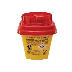 Naaldencontainer cs line - 2 liter - pak 60 stuks.