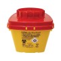 Contenedor de residuos de objetos punzantes cs line - 5 litros - pack 30 uds.