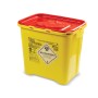 Naaldafvalcontainer cs plus line - 22 liter - pak 10 stuks.