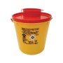 Sharps waste container pbs line - 6 liters - pkg. 55 pcs.