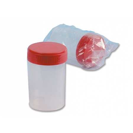 Conteneur d'urine de 60 ml - salle blanche iso8 - pack. 500 pièces.