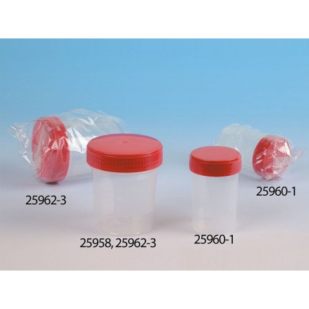 Recipient pentru urină 120 ml - cameră curată iso8 - pachet 250 de bucăți.