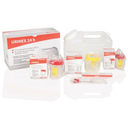 Urine container 120 ml - single box - sterile - pack of 100 pcs.