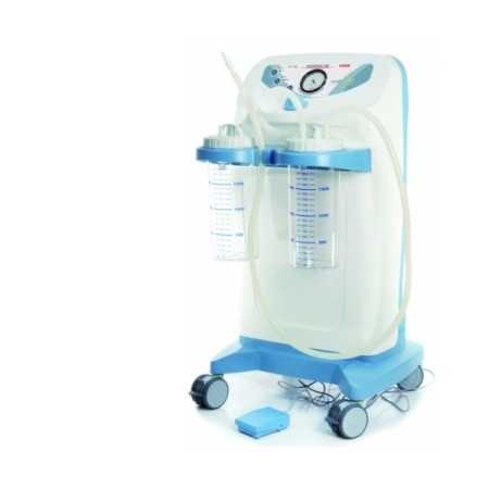 NEW HOSPIVAC BR surgical aspirator with 2 x 2l jars and Rechargeable Battery