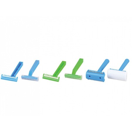 Single-blade trichotomy razor - pack of 50.