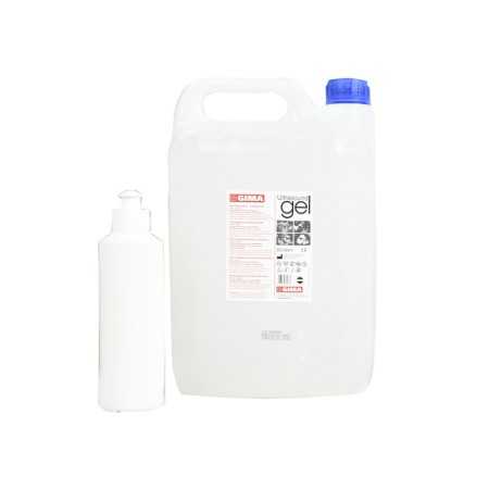 Transparent ultralydsgel - 5 liters tank - pakke. 2 stk.