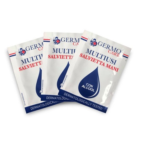 Toallitas húmedas multiusos para manos - sobres - paquete de 400 unidades.