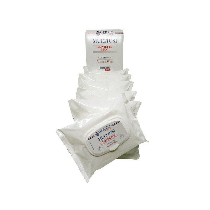Lingettes polyvalentes - sac de 20 - pack 12 pièces.