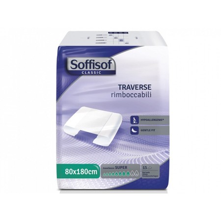 Soffite à barres transversales absorbantes de 80x180 cm - haute absorption - pack 90 pièces.
