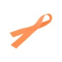 Garrot pré-découpé 46x2,5 cm - orange - pack 250 pièces.