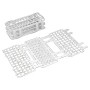 Rack pour tubes diam. 16 mm - 60 places - emballage 5 pièces.
