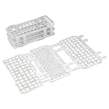 Suporte para tubos de diâmetro. 16 mm - 60 lugares - embalar 5 unidades.