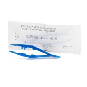 Sterile Pinzette aus Polypropylen, 11 cm