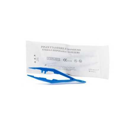 Sterile polypropylene tweezers, 11 centimetres