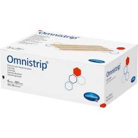 Sutures adhésives stériles Omnistrip 50 sachets de 10 bandelettes 6x101 mm