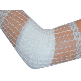 Schlauchförmiges elastisches Mesh - C-Spur für Arm und Schulter - latexfrei