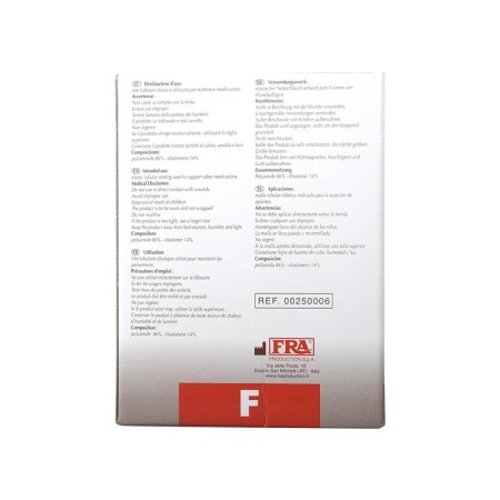 Elastic tubular mesh - size f for shoulders, pelvis, legs - latex free