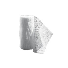 Cohesive elastic bandage 4 m x 12 cm - latex free - pack 10 pcs.