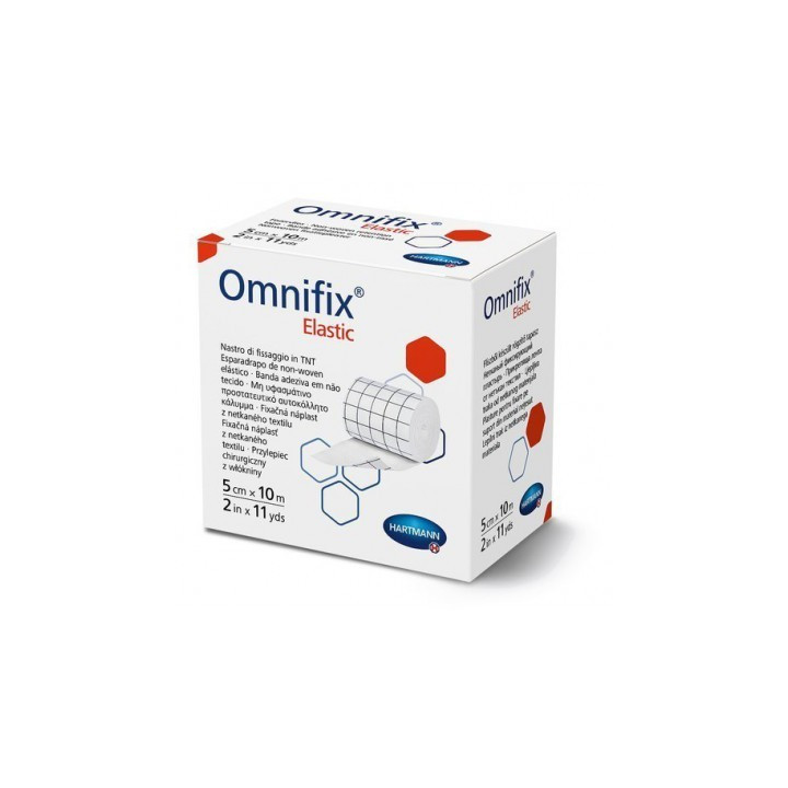 Elastická fixační náplast Hartmann Omnifix Elastic 5cm x 10m - 1 ks.