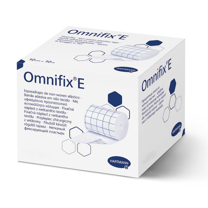Sparadrap élastique de fixation Hartmann Omnifix E 15cm x 10m - 1 pièce.