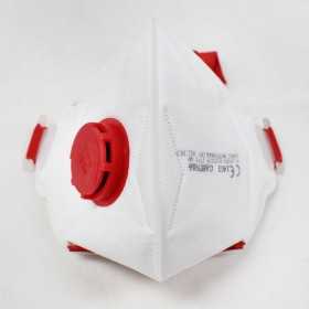 FFP3-Atemschutzmaske mit Ventil - 1 Packung mit 10 Masken