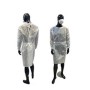 Bata de visitante plp desechable 30 gramos color blanco