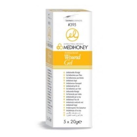 Antibakteriální gel na obvaz na rány Medihoney - 5 tub po 20 g