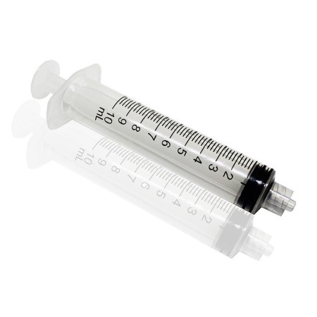 Syringe without needle rays 10ll luer lock 10 ml - 100 pcs.